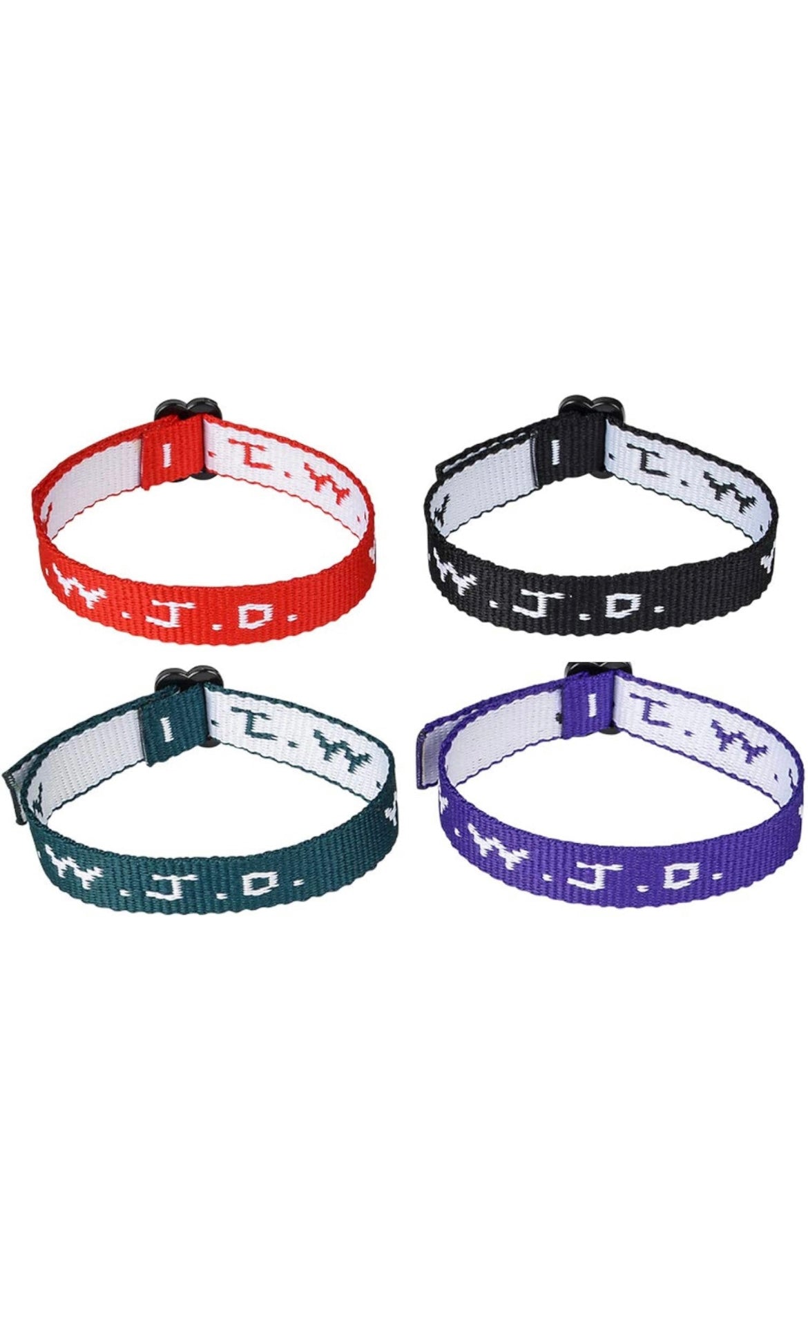 WWJD BRACELET 4-PACK