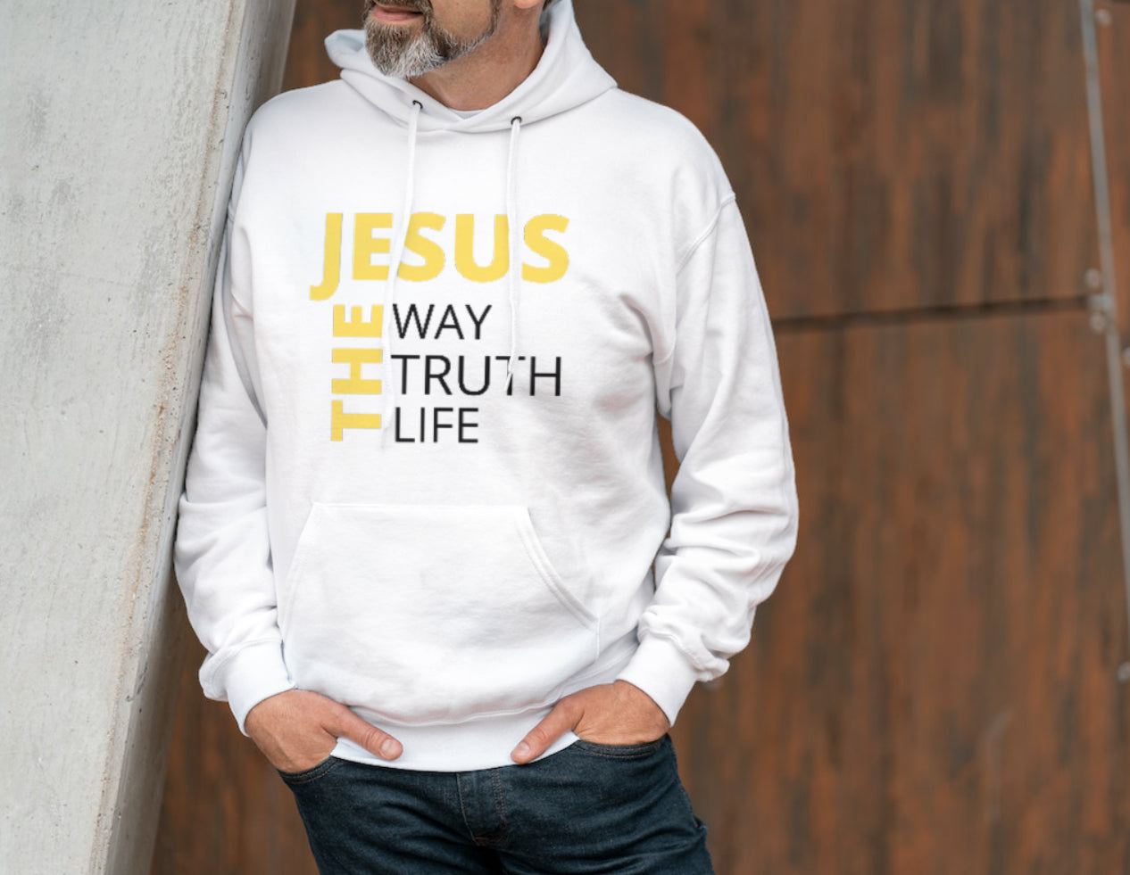 Jesus the way truth life Hoodie UNISEX