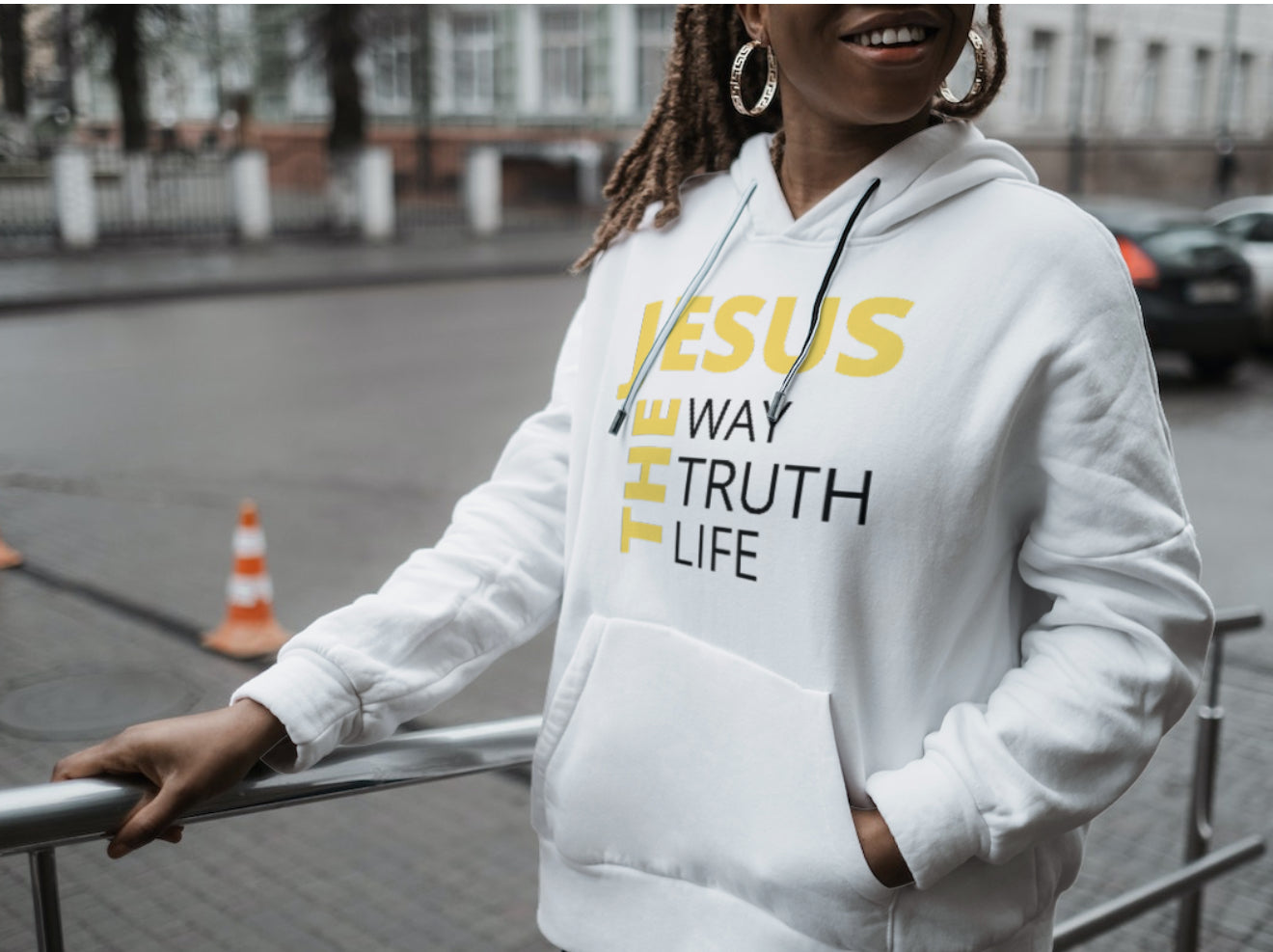 Jesus the way truth life Hoodie UNISEX